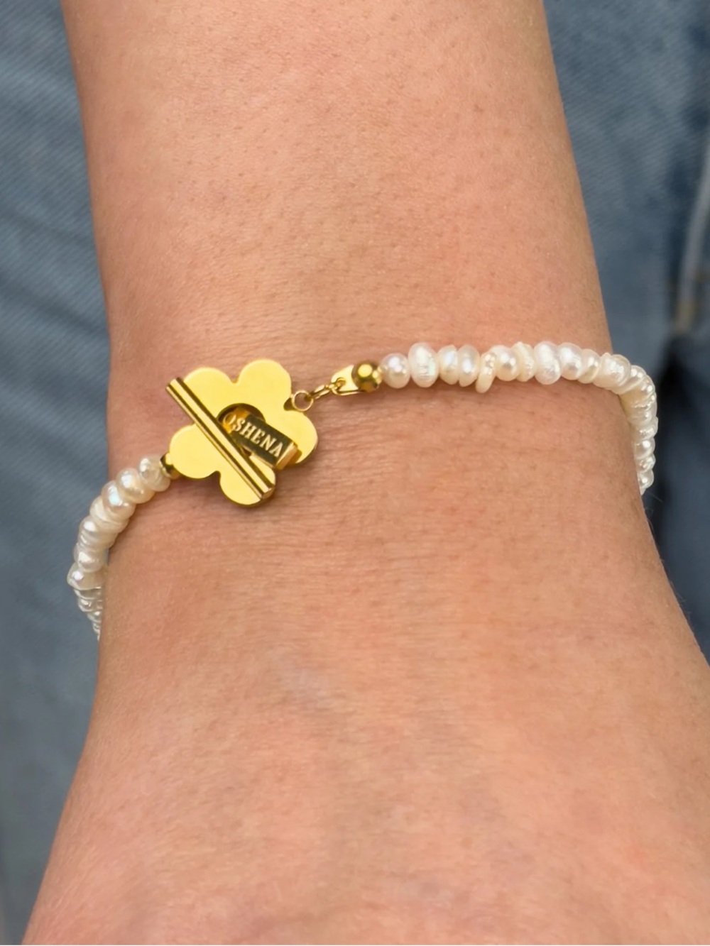 🆕 Oshena Luma Pearl Bracelet